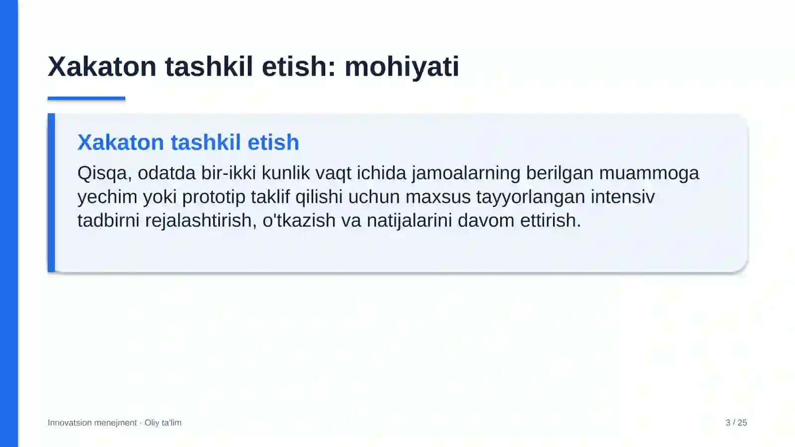 butik mehmonxonalarda xakaton tashkil etish 8989 3