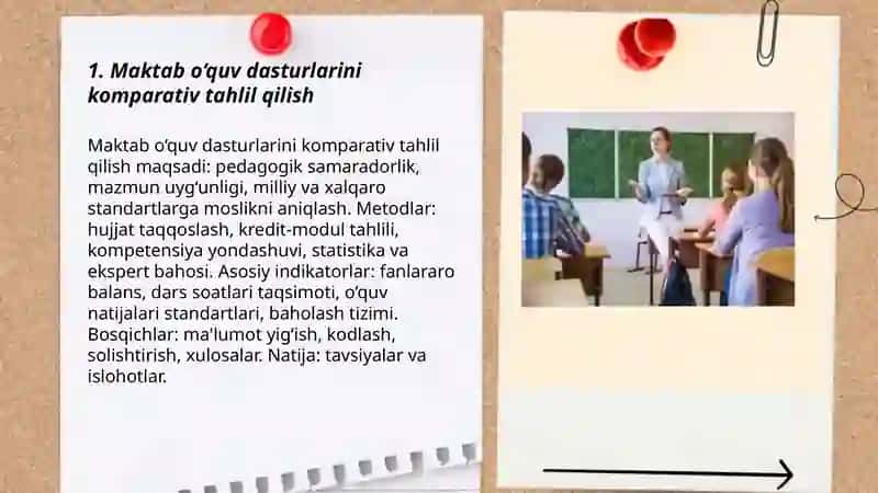 Komparativistik pedagogik tadqiqotlarning dolzarb yo‘nalishlari 3