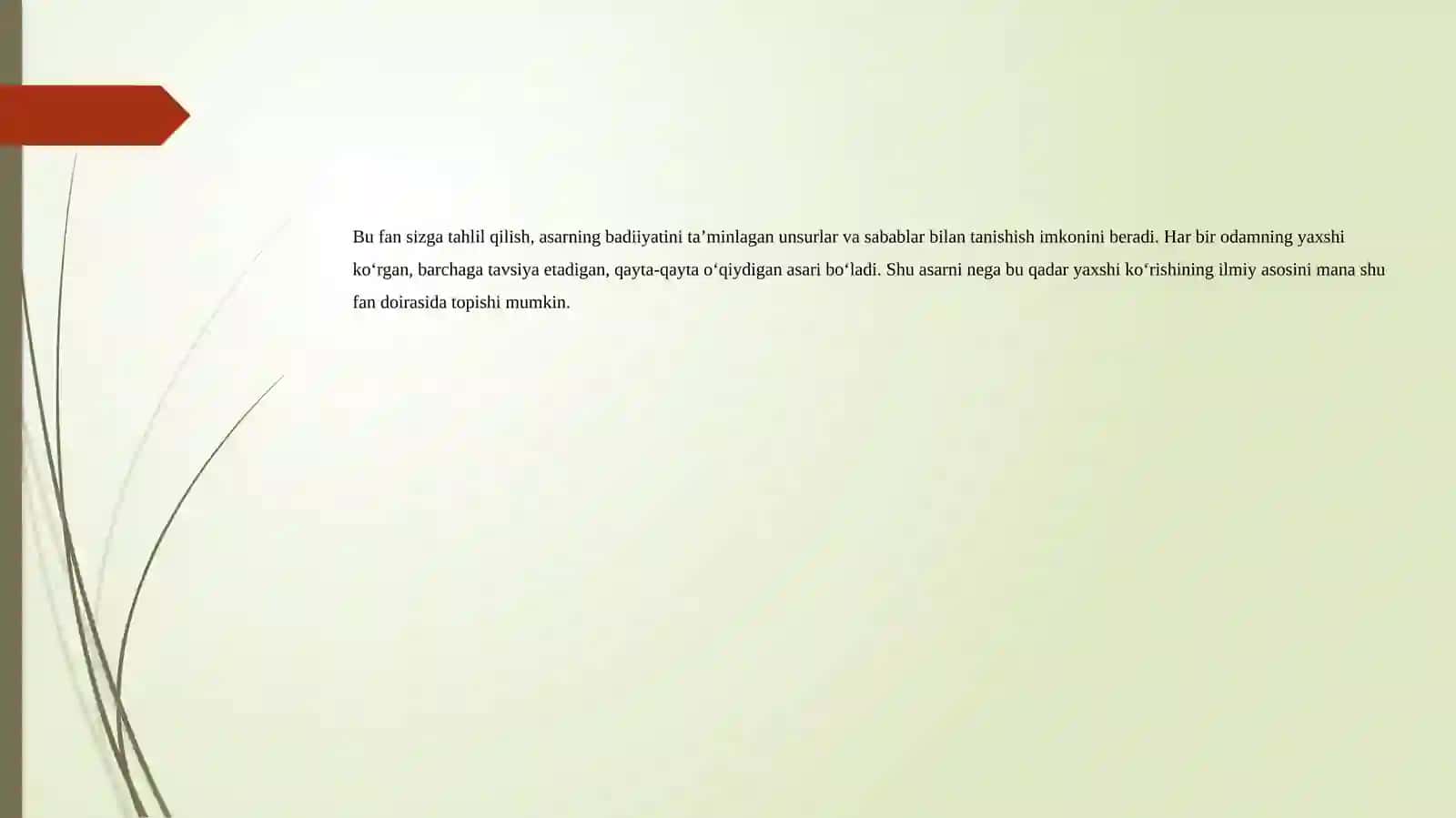 Badiiy asarlarni qiyosiy tahlilda o'rganish 3