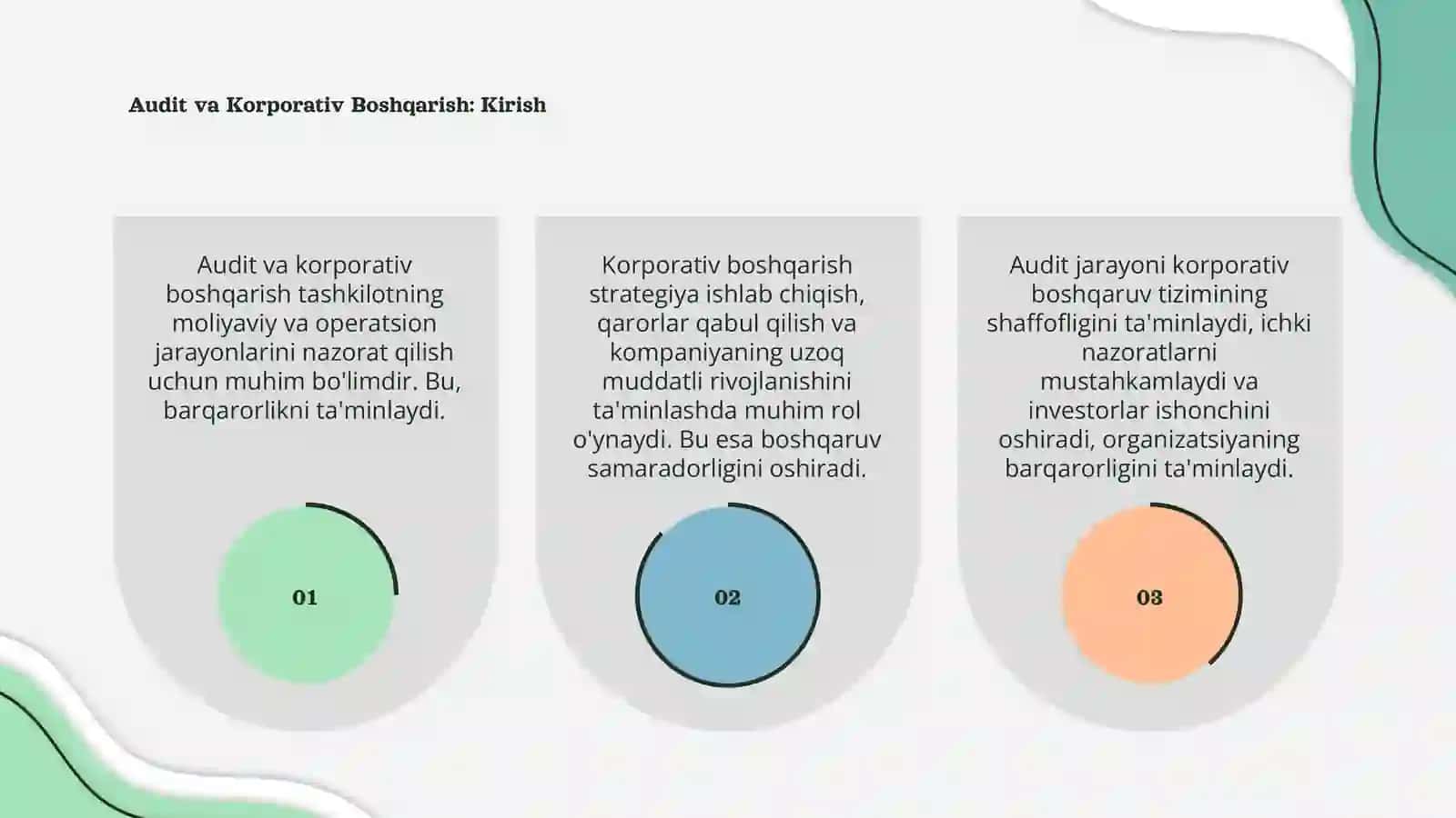 Audit va Korparativ boshqarish 3