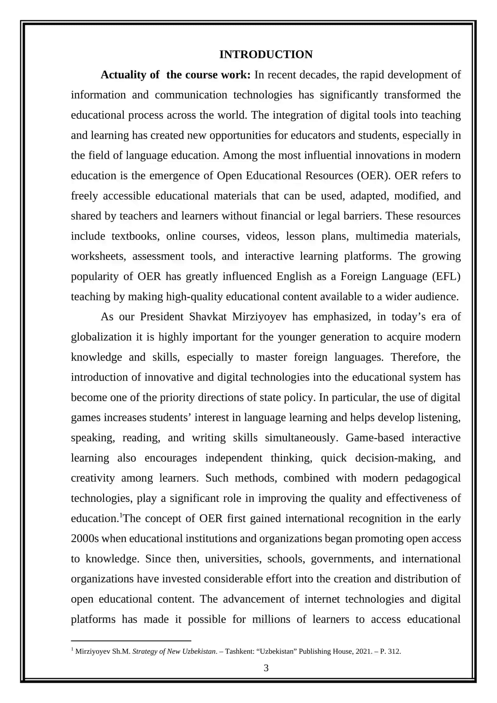 Open Educational Resources in EFL 3