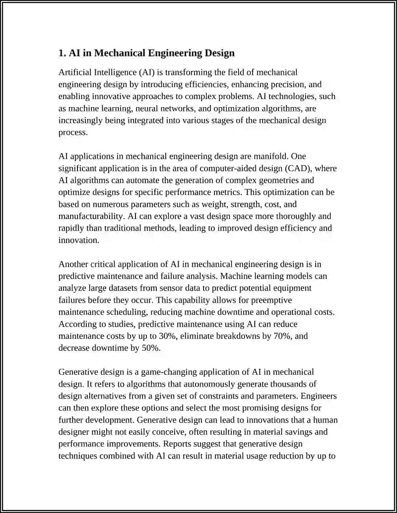 AI in Mechanical Engineering Design 3