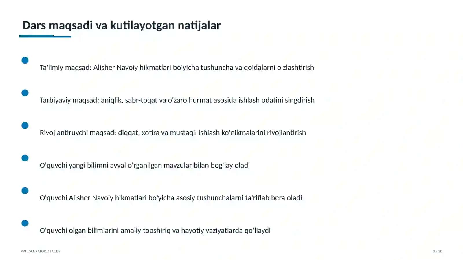 Ona tili va o'qish (1–4) 3