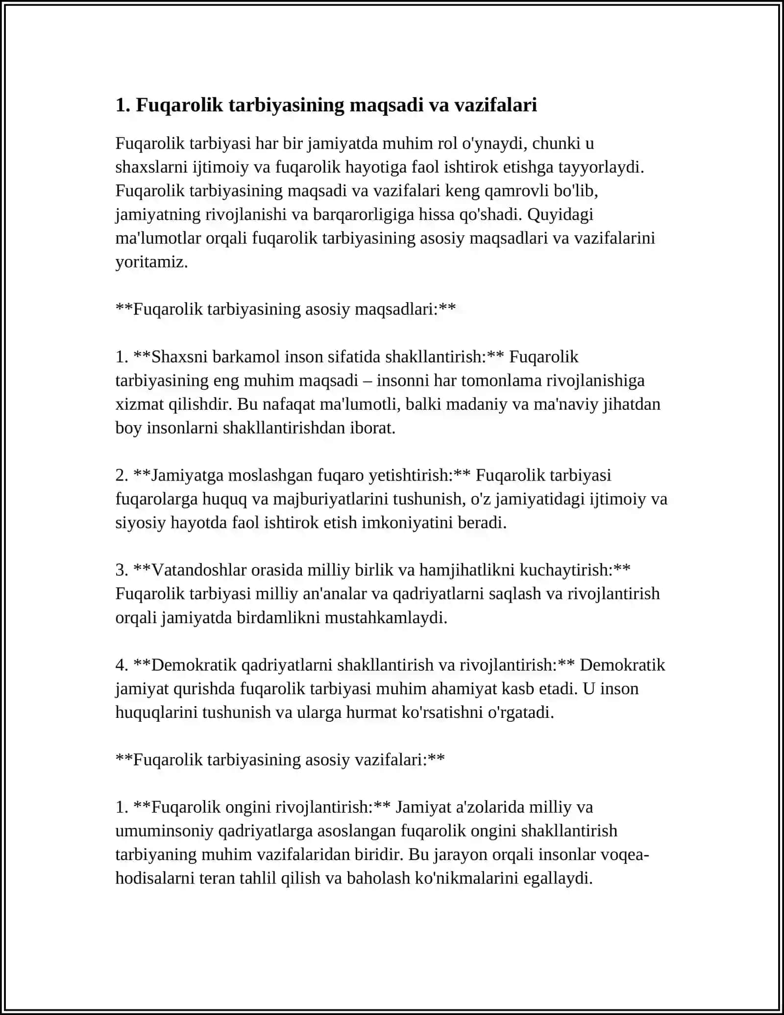 FUQAROLIK TARBIYASI 3