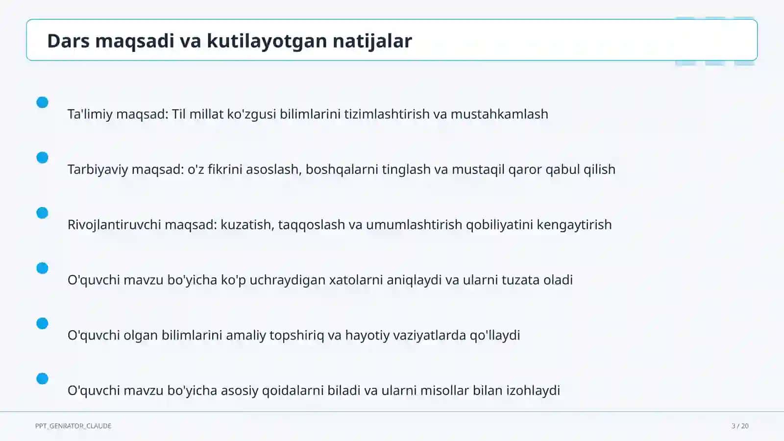 Til millat ko'zgusi (6-sinf) 3
