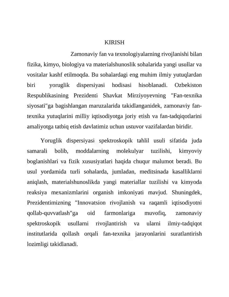 Yorug'lik dispersiyasi 3