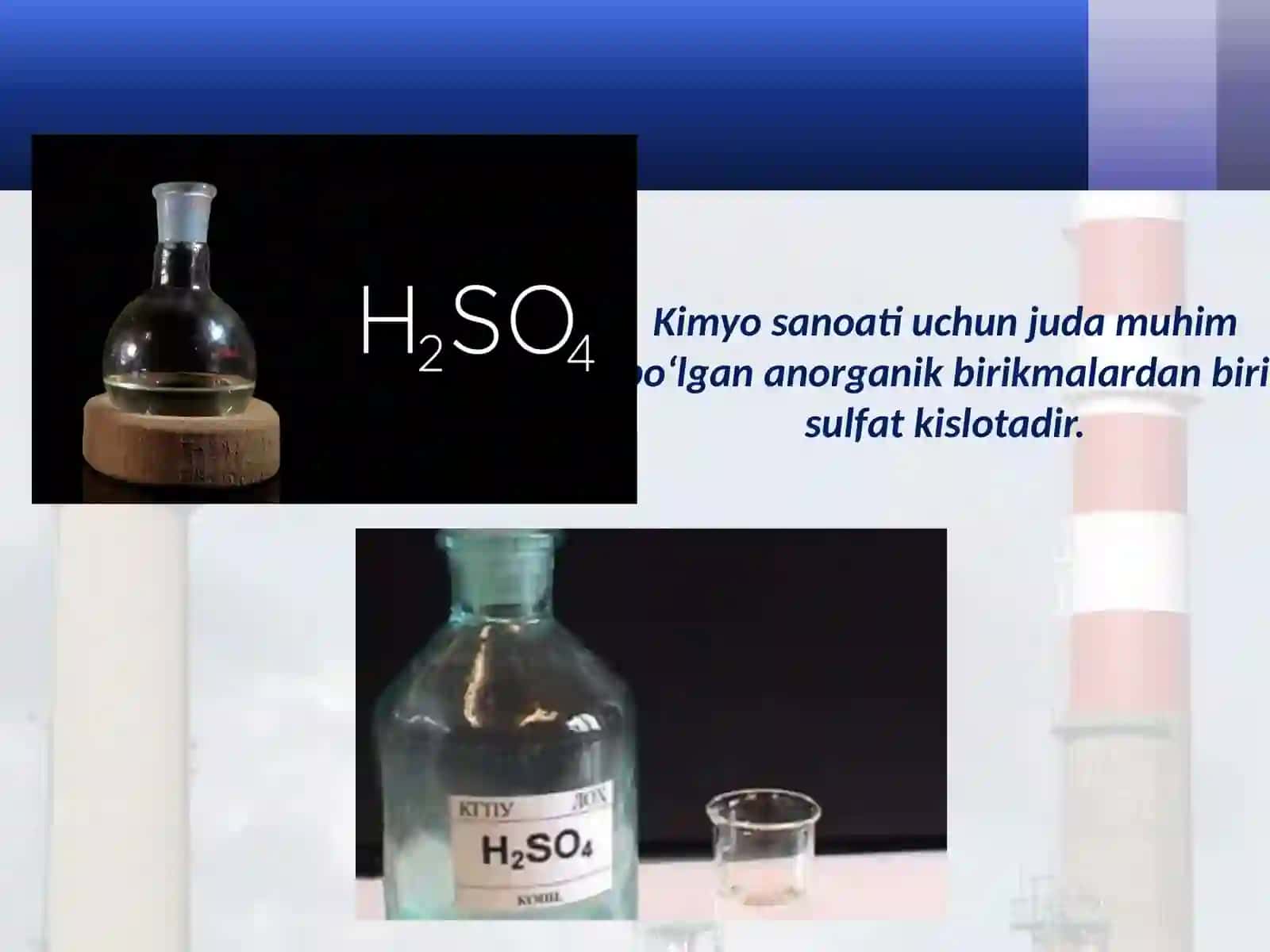 Sanoatda sulfat kislota ishlab chiqarish texnologiyasi 3