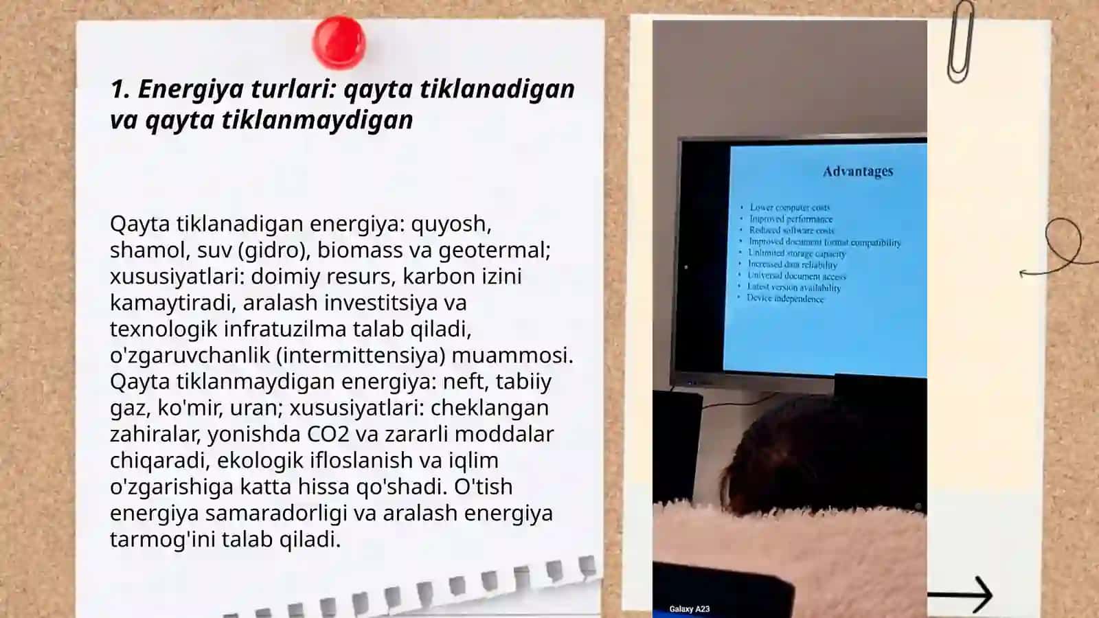 Energiya turlari: qayta tiklanadigan va qayta tiklanmaydigan 3