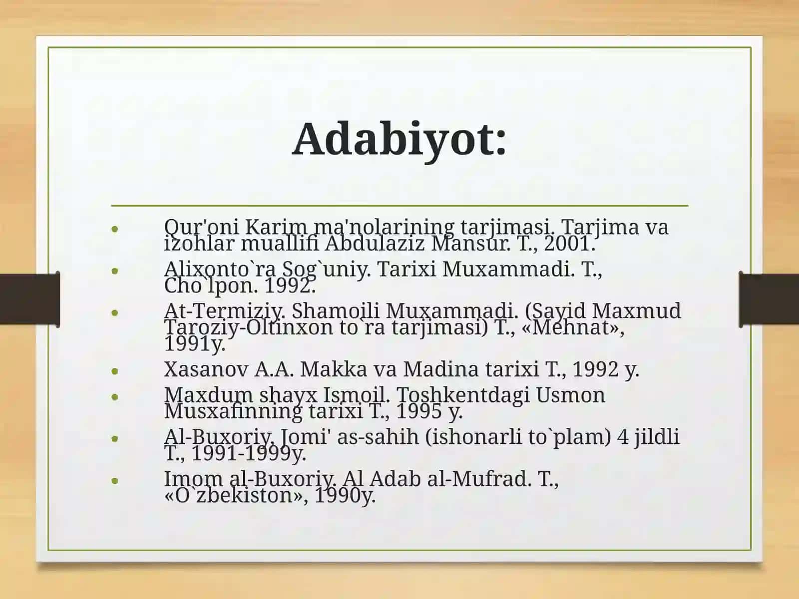 Islom dini tarixiva mohiyati 3