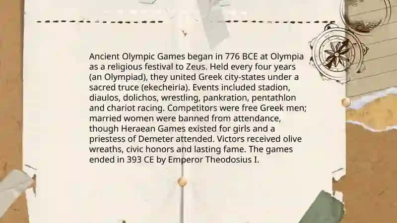 The Olympic Games 3