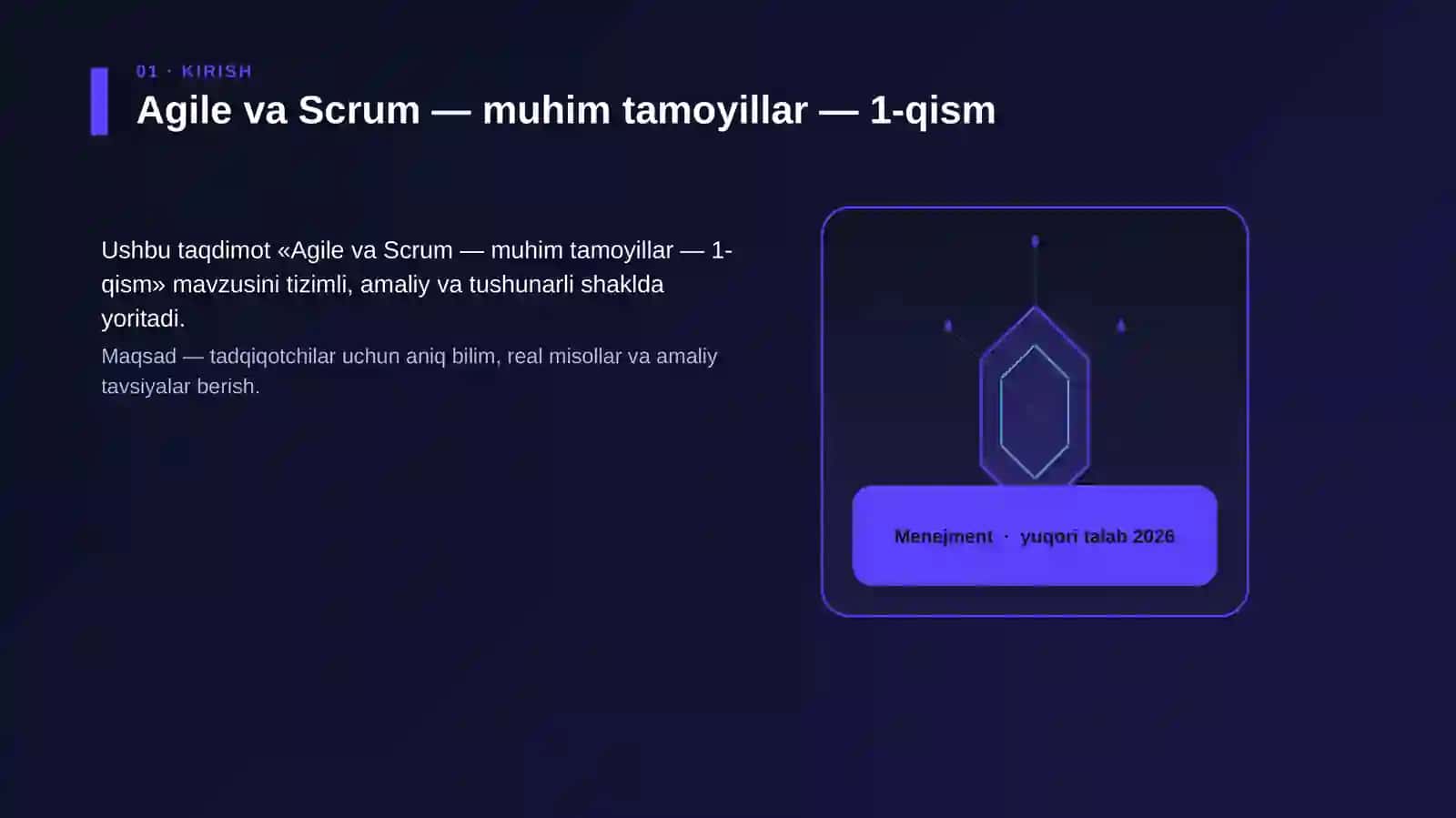 Agile va Scrum — muhim tamoyillar — 1-qism 3