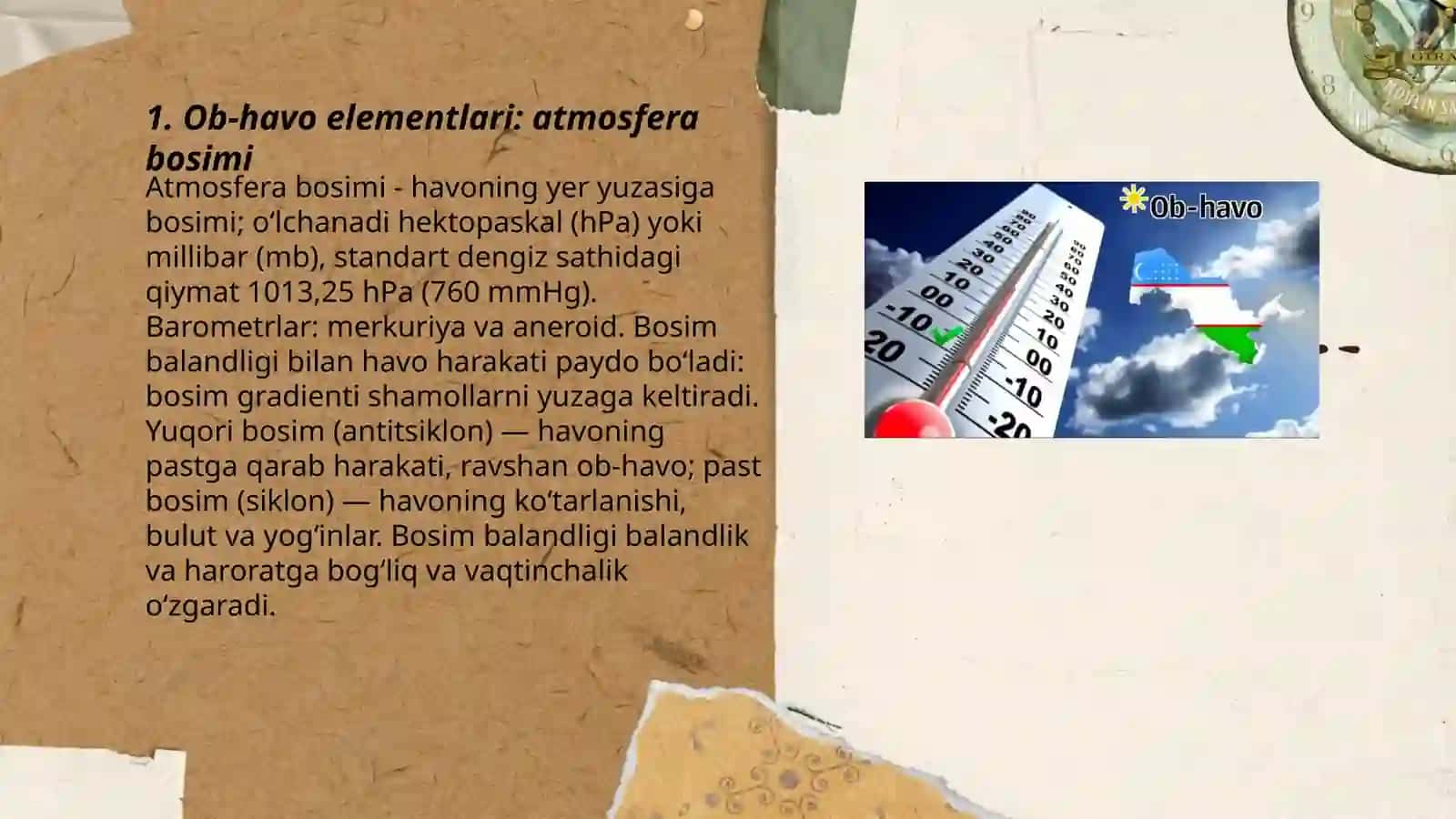 Ob-havo elementlari 3