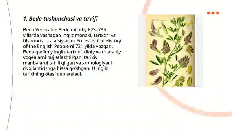 Beda tushunchasi va ta'rifi 3