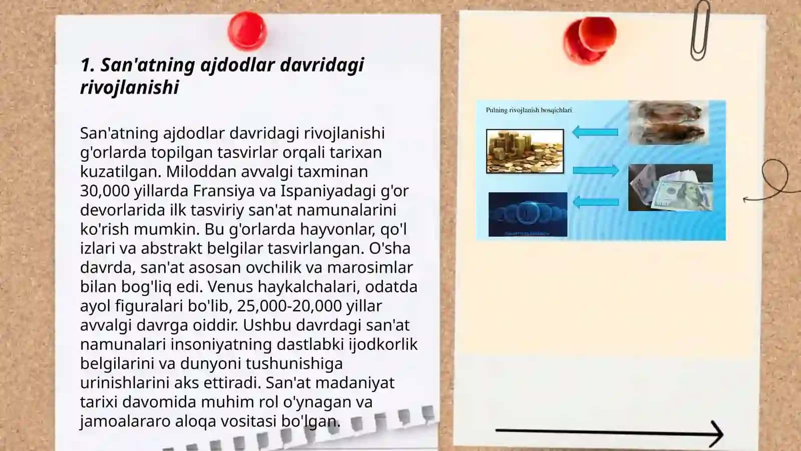 San'atning ajdodlar davridagi rivojlanishi 3
