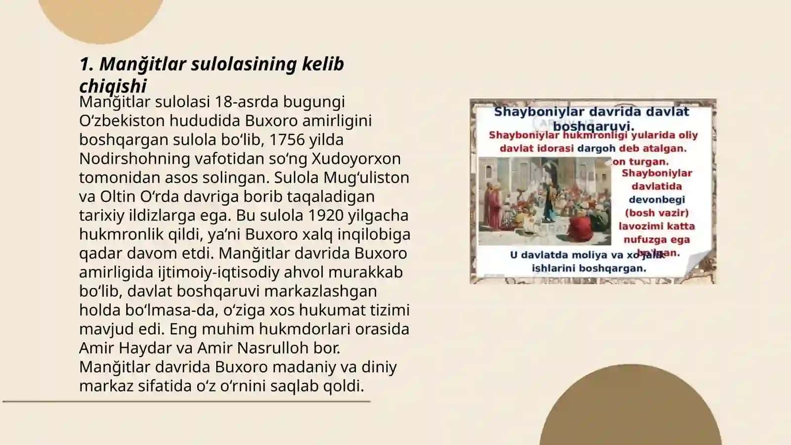 Manğitlar boshqaruvi davri 3