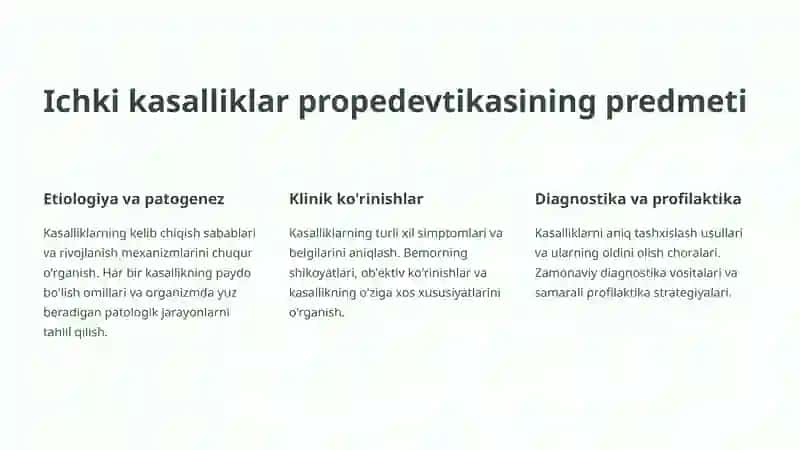 Ichki kasalliklar propedevtikasi 3