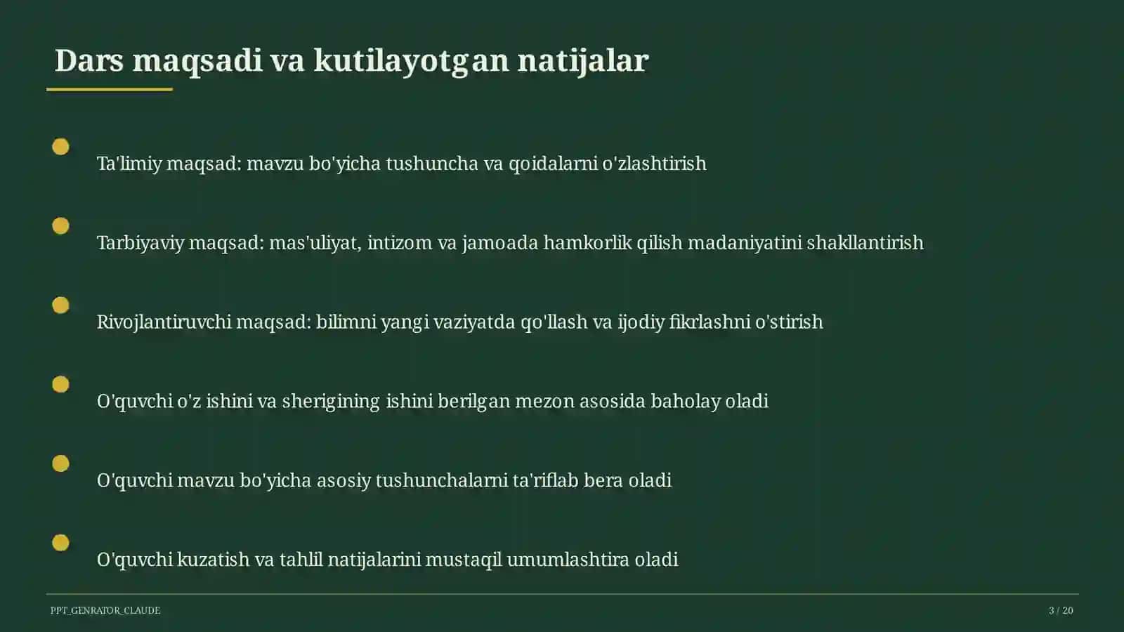 Boshlang'ich sinf o'qituvchilari uchun milliy sertifikat: B+ daraja va 15% ustama (2026) 3