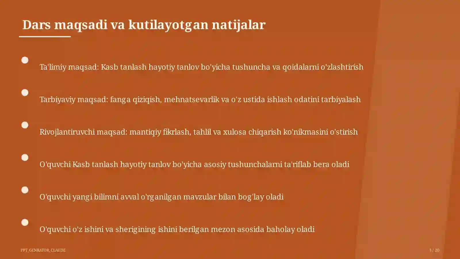 Kasb tanlash hayotiy tanlov (9-sinf) 3