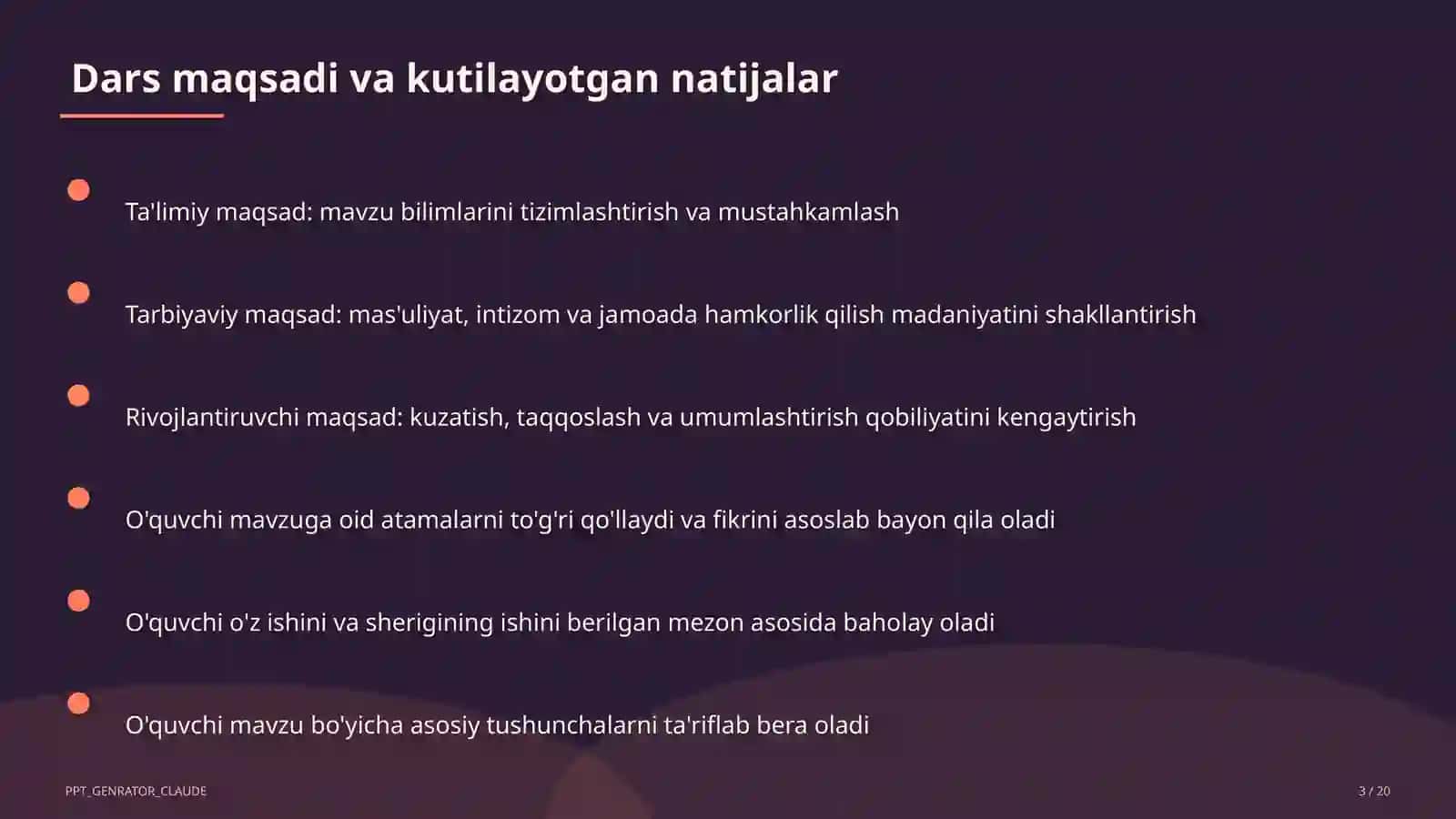 Pazandachilik asoslari: sog'lom nonushta (5-sinf) 3