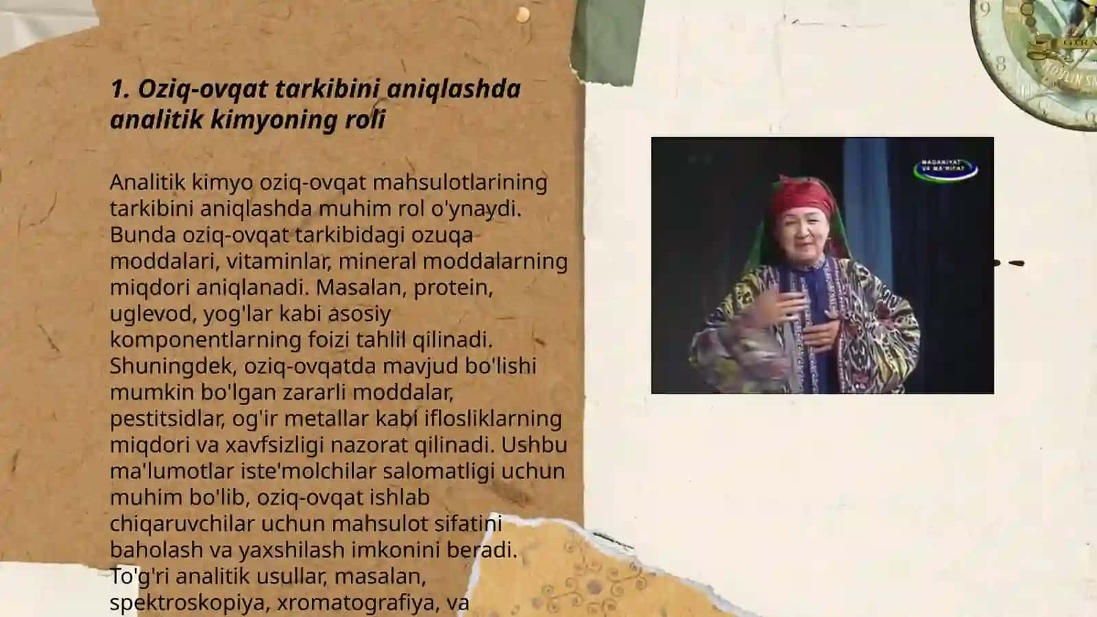 Analitik Kimyo Fanining Oziq-Ovqat Texnologiyasidagi Ahamiyati 3