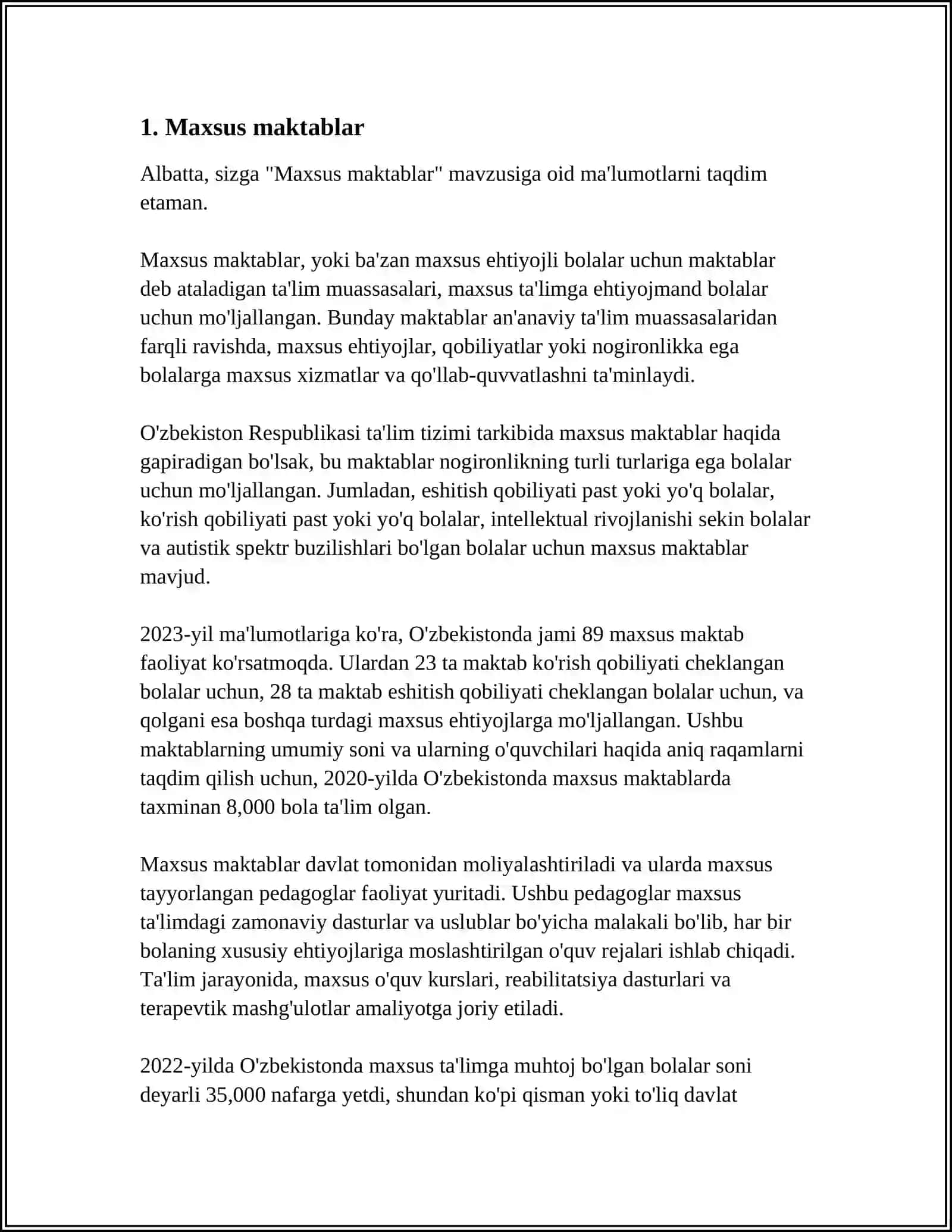Maxsus maktablar 3