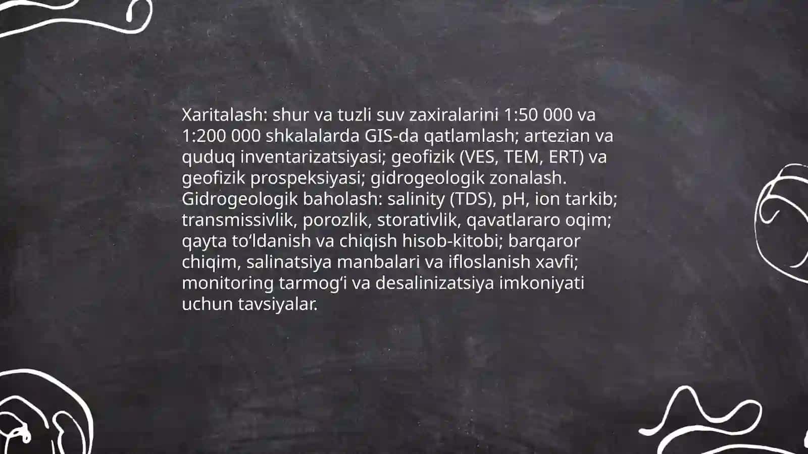 Uzbekiston sharoyitida shur suvlarni chuchuklashtirish goyasini yaratish 3