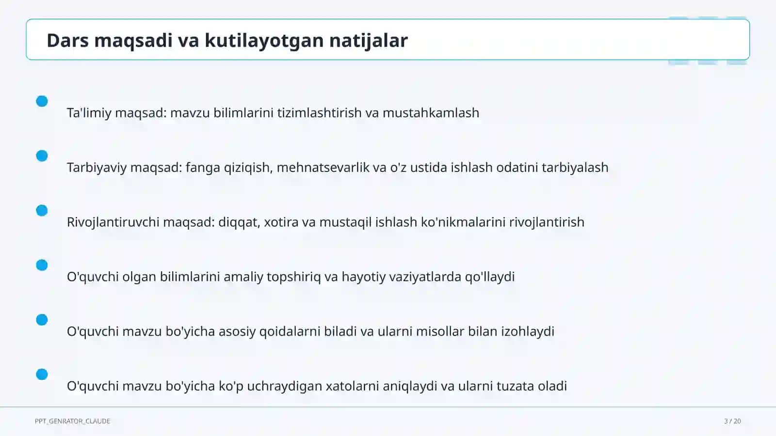Hosila va uning geometrik ma'nosi (11-sinf) 3