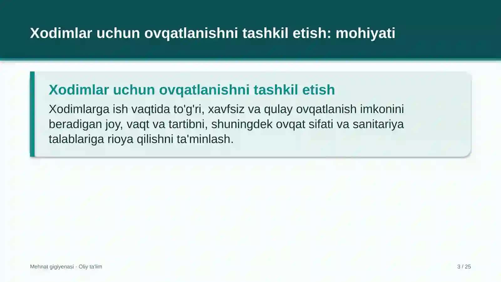 mikromoliya tashkilotlarida xodimlar uchun ovqatlanishni tashkil etish 3971 3