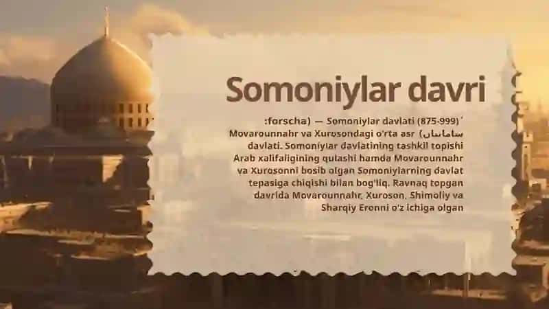 Somoniylar davrida savdo-sotiq munosabatlari 3