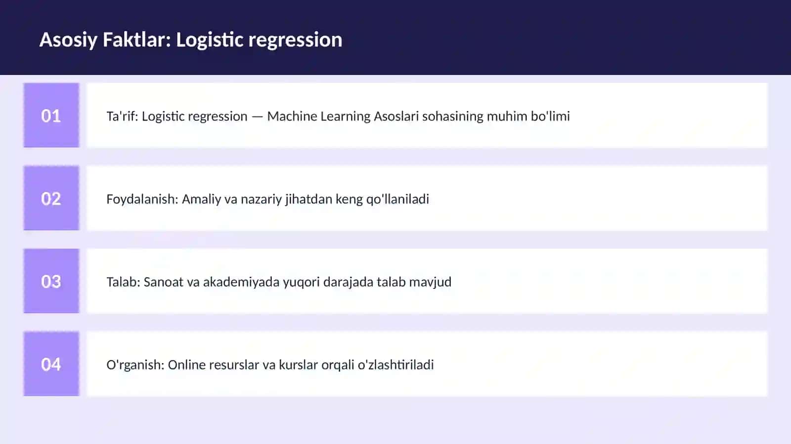 Logistic regression 3