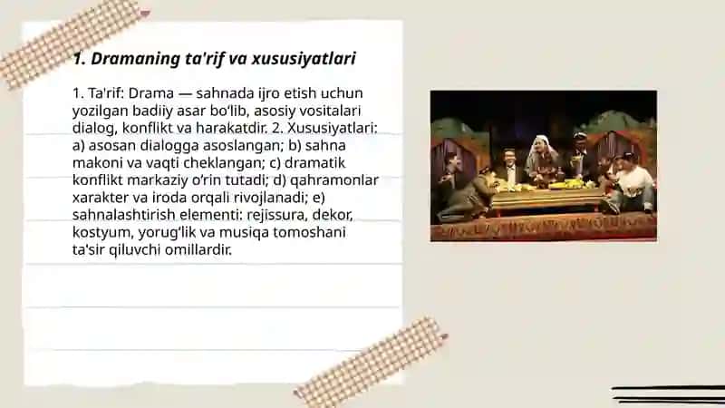 Drama va uning turlari 3