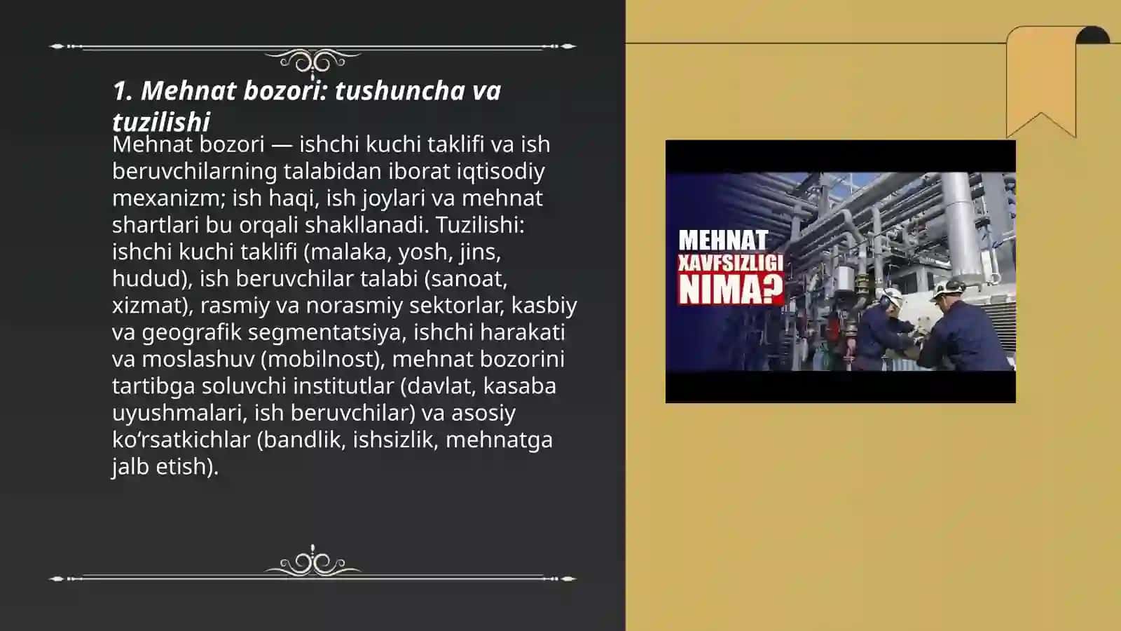 Mehnat bozori va ish haqi shakllanishi 3