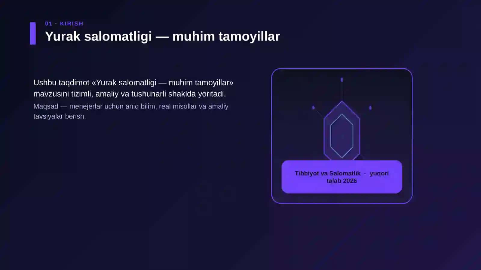 Yurak salomatligi — muhim tamoyillar 3