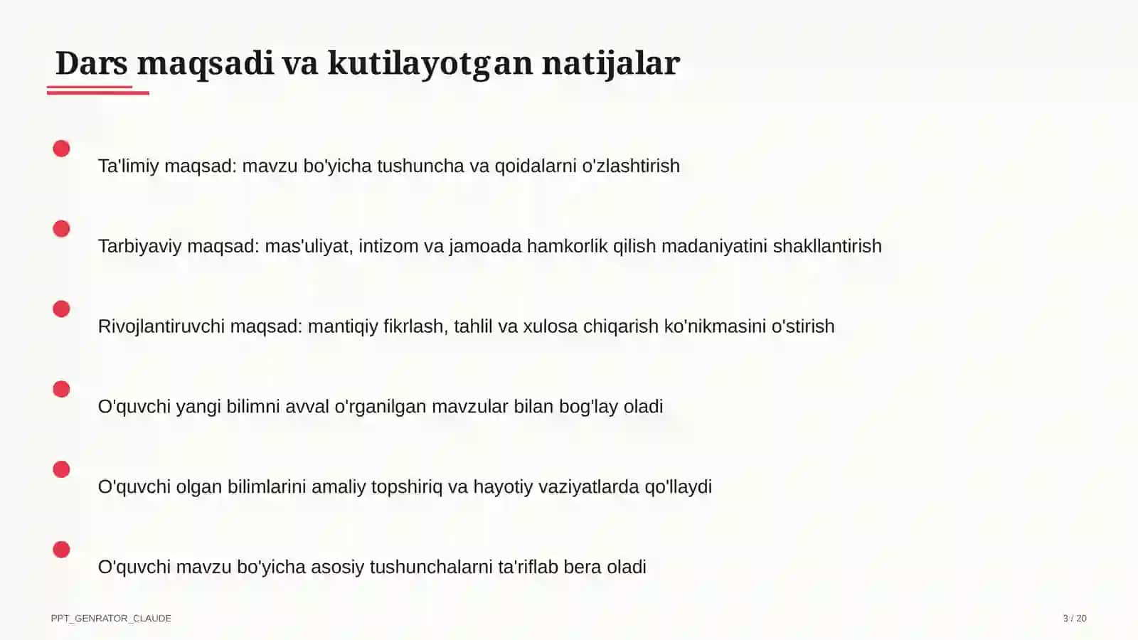 Texnologiya xonasida xavfsizlik qoidalari (5-sinf) 3