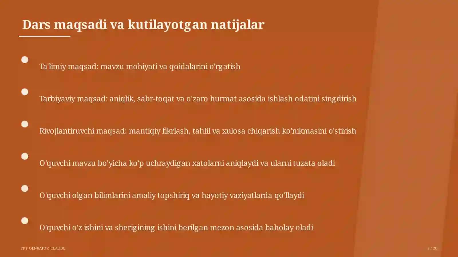 Aylana va doira: uzunlik va yuza (6-sinf) 3