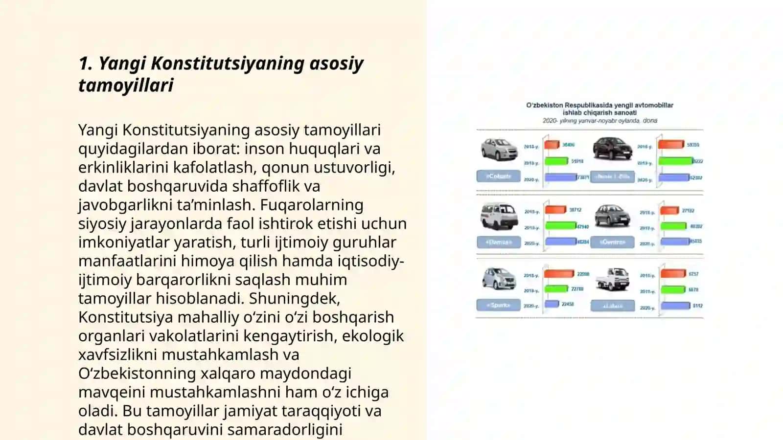 Yangi kostitutsiya - yangi O'zbekiston:uyg'unlik va aloqadorlik 3