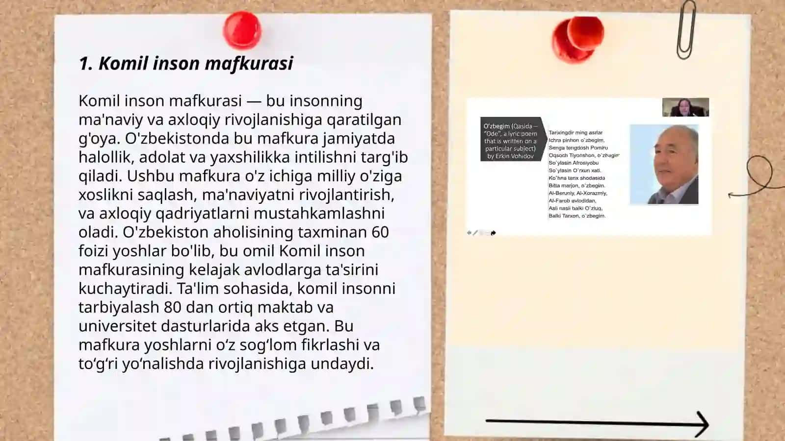 Abdulla Avloniyning " Turkiy Guliston yoxud axloq " asarining komil inson tarbiyasida o'rni 3