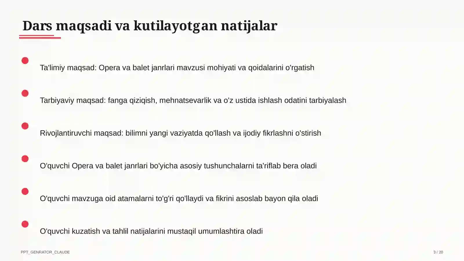 Opera va balet janrlari (6-sinf) 3