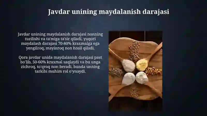 Javdar unining navlari 3