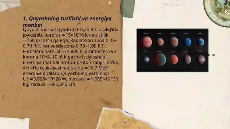 Quyosh sistemasi va sayyoralari 3