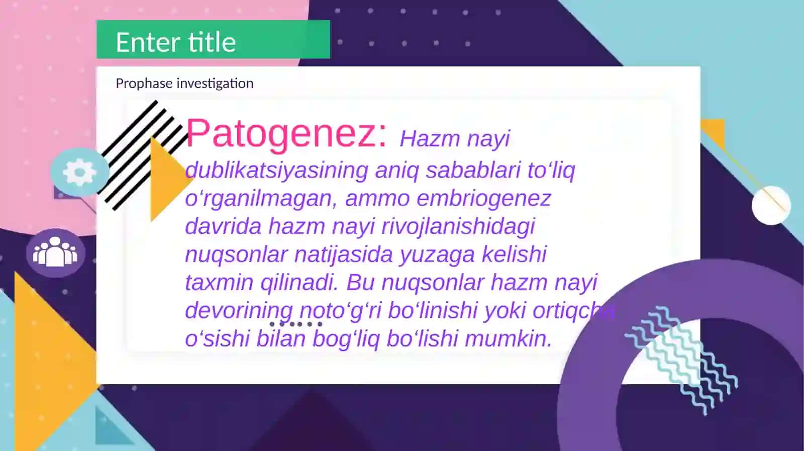 Hazm nayiikkilanishi(gastrointestinal dublikatsiya) 3