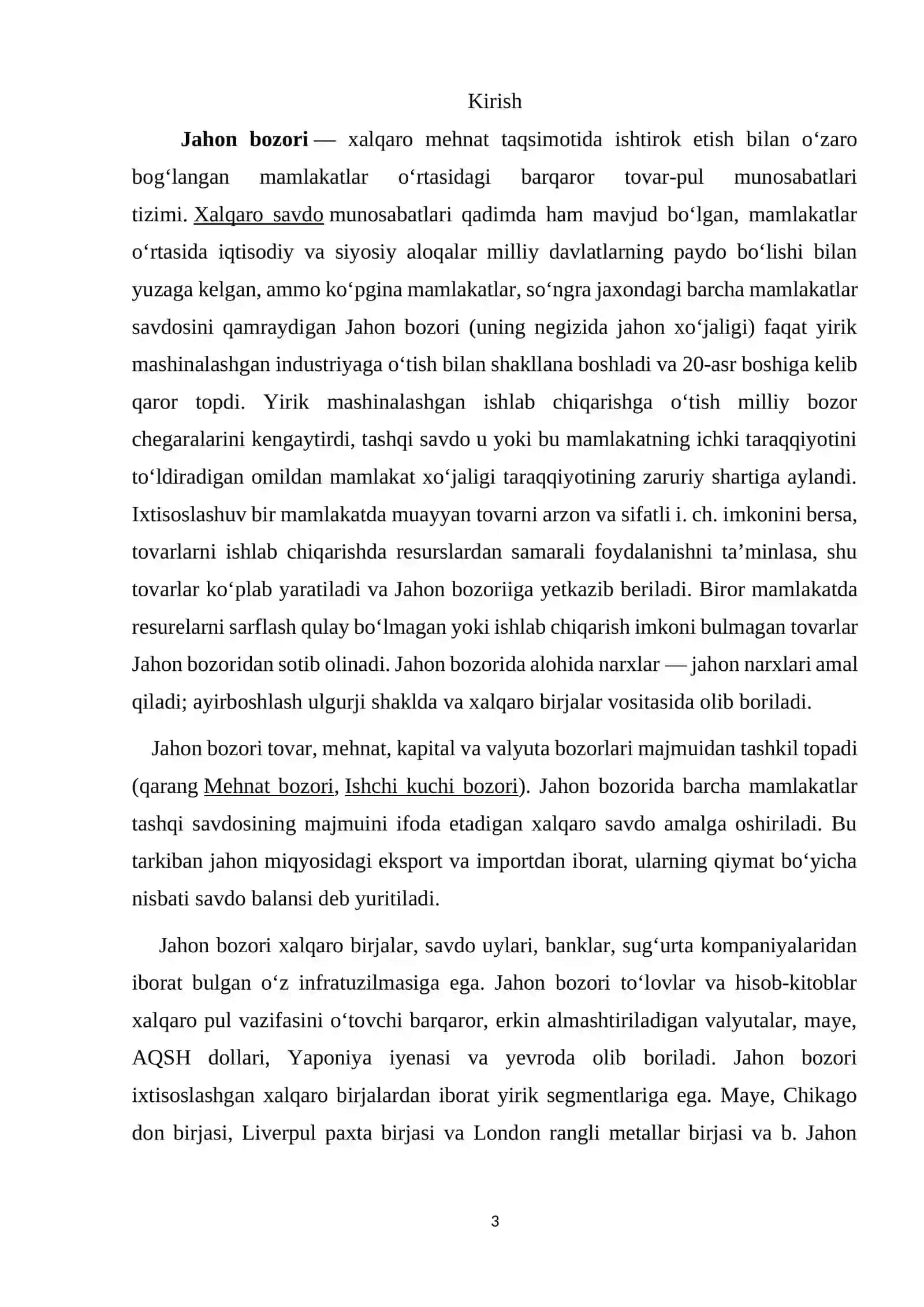 Jahon oltin bozori va oltin bozorida narx shakllanishining o`ziga xos xususiyatlari 3