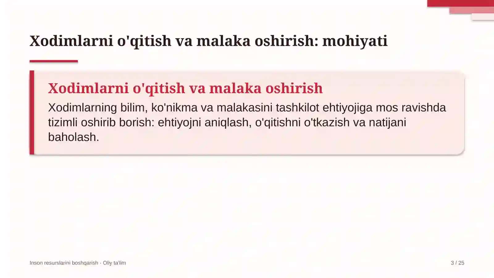 Konserva zavodlarida xodimlarni o'qitish va malakasini oshirish 3
