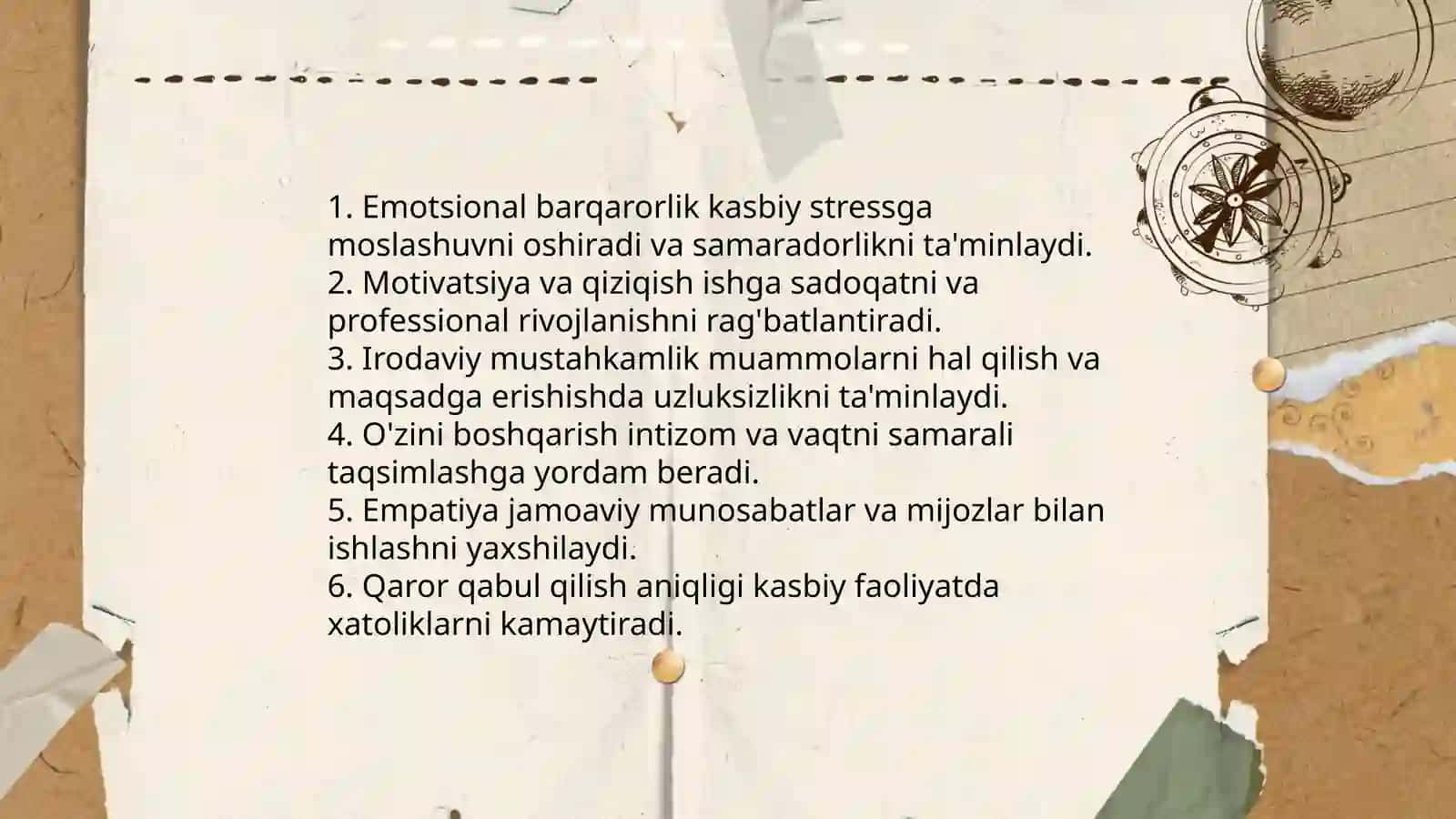 Shaxsiy hissiy irodaviy soxasi va kasbga moslashish 3