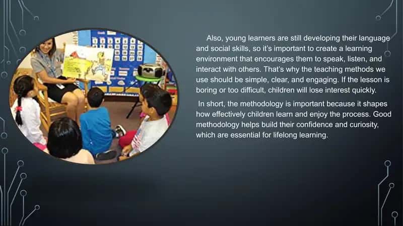 INTRODUCTION TO THE SUBJECT METODOLOGY OF TEACHING YOUNG LEARNERS 3