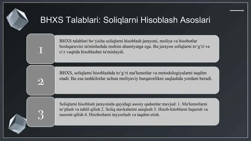 12-sonli foyda soliqlari BHXS talablari bo‘yicha kechiktirilgan soliqlarni hisoblash tarkibi 3