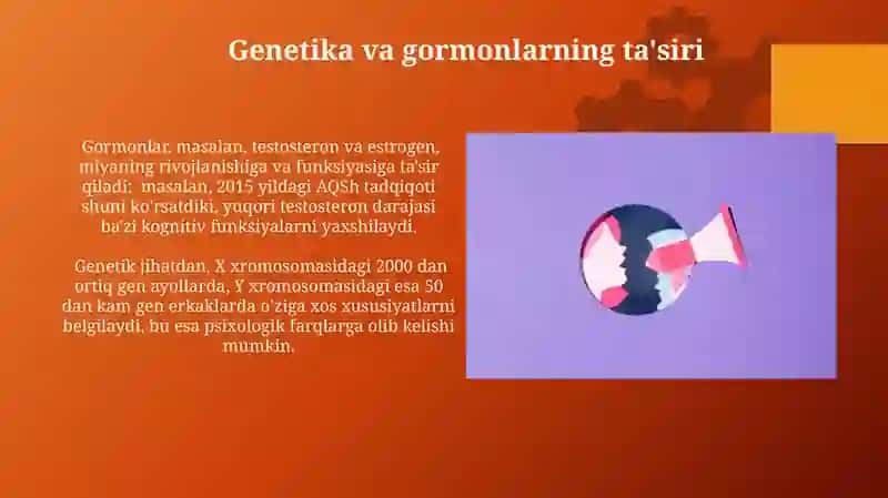 Jins va gender tafovutlar pisixologik jihatlar 3