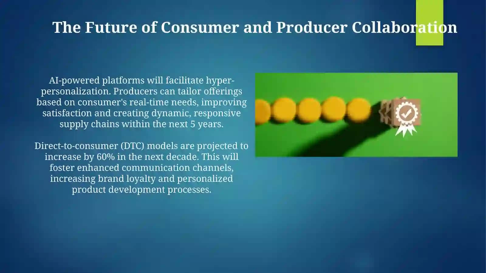 Consumer and producer achievement 3