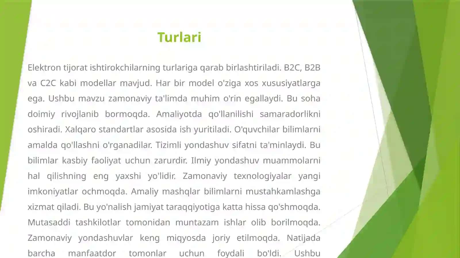 ELEKTRON TIJORAT: RIVOJLANISH TENDENSIYALARI VA BIZNESDAGI AHAMIYATI 3