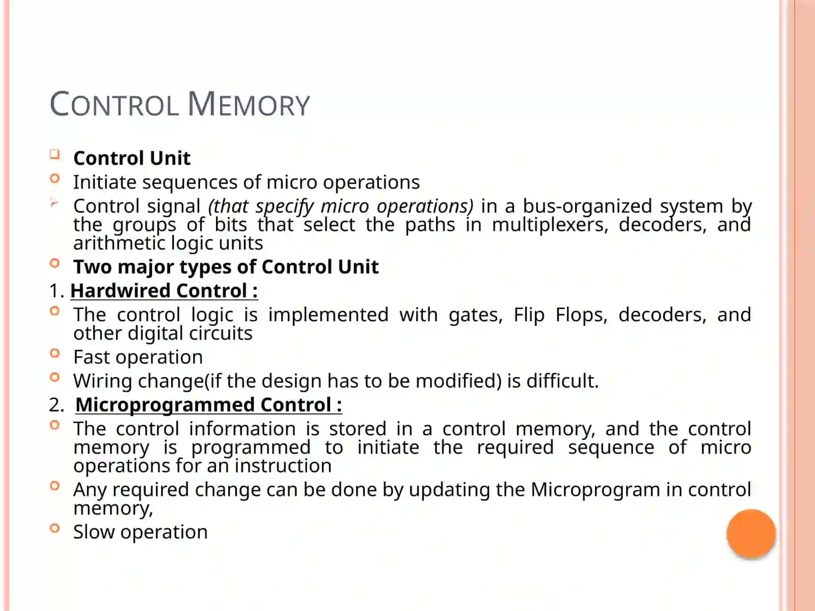 Module 3: DESIGN OF CONTROL UNIT 3